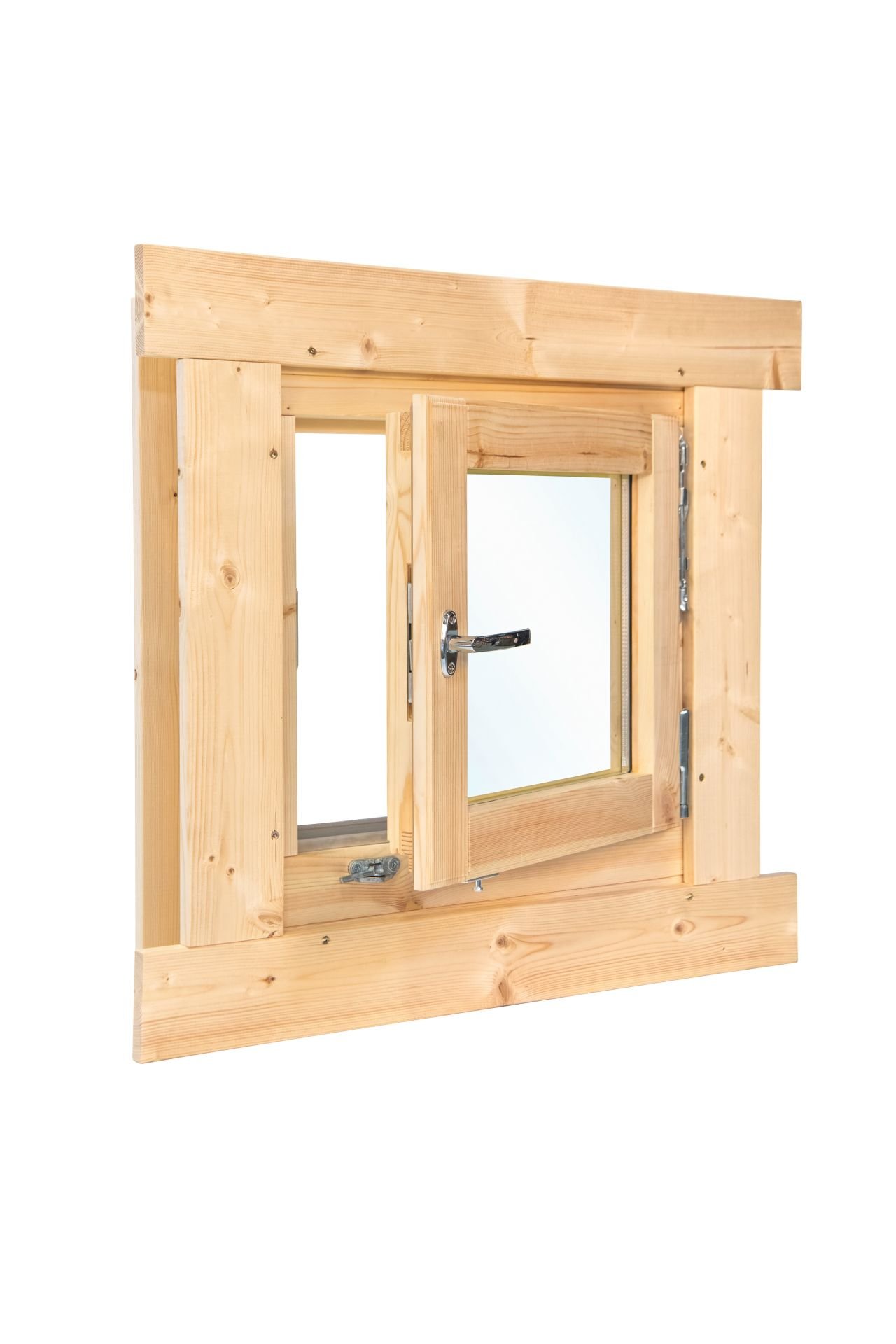Zusätzliches Fenster 920×920 Doppelverglasung 4/14/4 für Gartenhaus 70mm