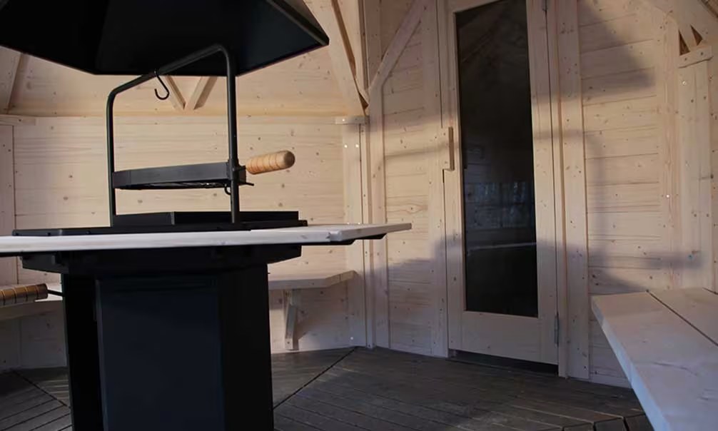 KOTA GRILL SAUNA VALTOLA Bohlen 44mm – 9 + 4 m² – Bild 6