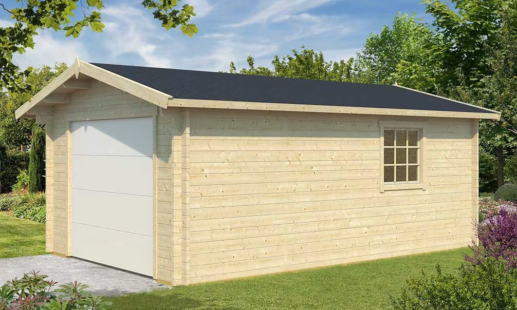 Garage Toulouse Sektionaltor 44mm – 18,7m² Innenraum