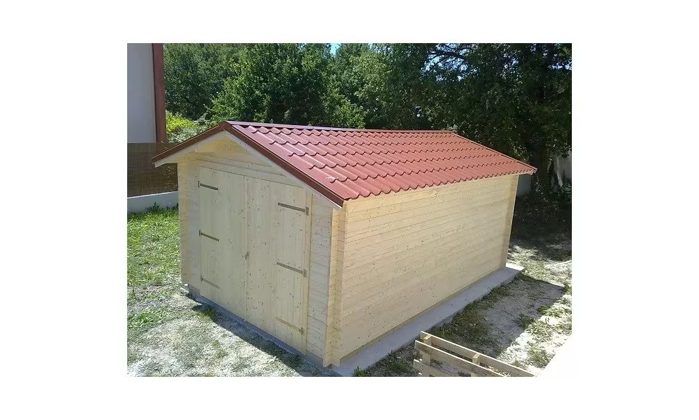 Stahlziegel für Gartenhaus Rhône 34mm – Bild 2