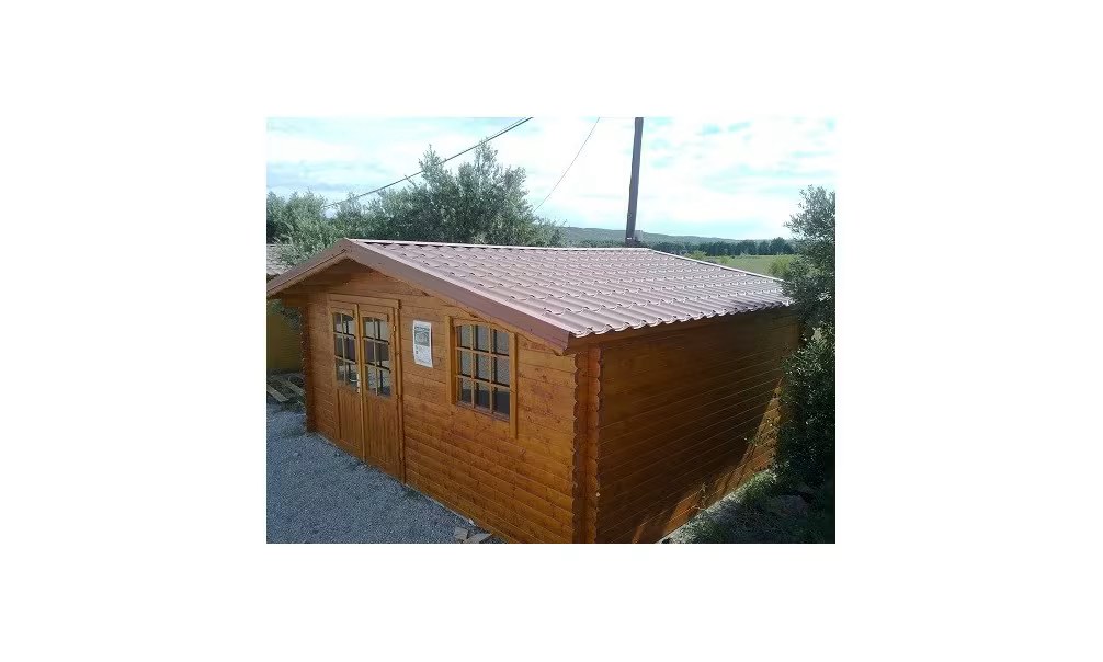 Stahlziegel für Gartenhaus Rhône 34mm – Bild 5