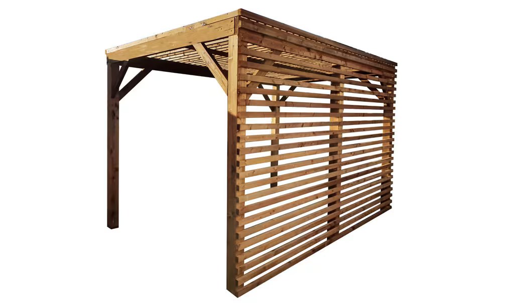 Freistehende Pergola – 9,75 m² – 250 x 390 cm – Bild 2