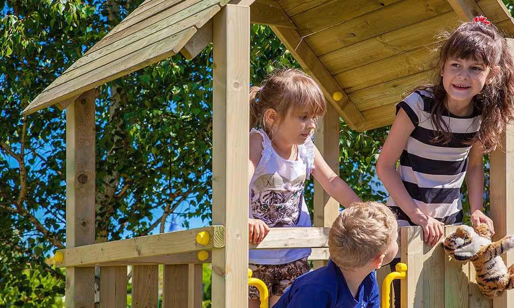 Kletterturm für Kinder aus druckimprägniertem Holz CAROL 1 Fungoo – Bild 2