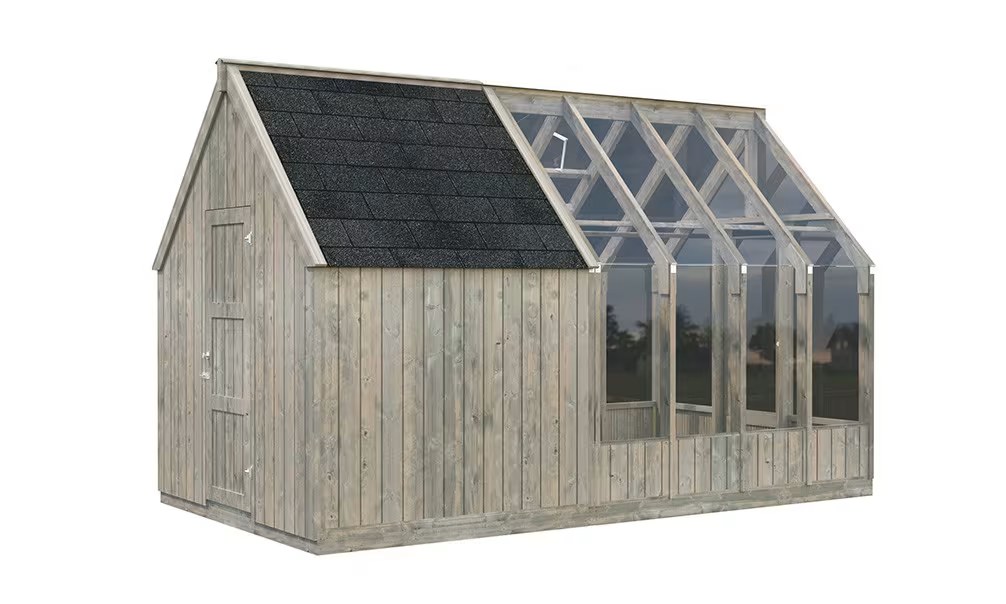 Gewächshaus-Erweiterung Emilia – 4 m² Innenraum – Kesseldruckimprägniert – Bild 3
