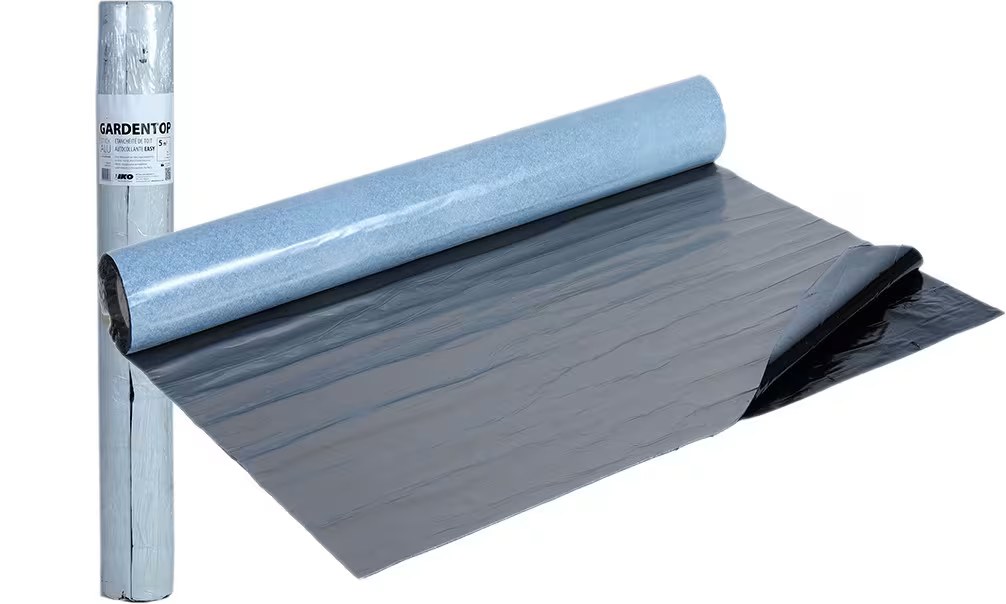 Selbstklebendes Bitumenabdichtung Gardentop Stick Alu IKO 4 Rollen