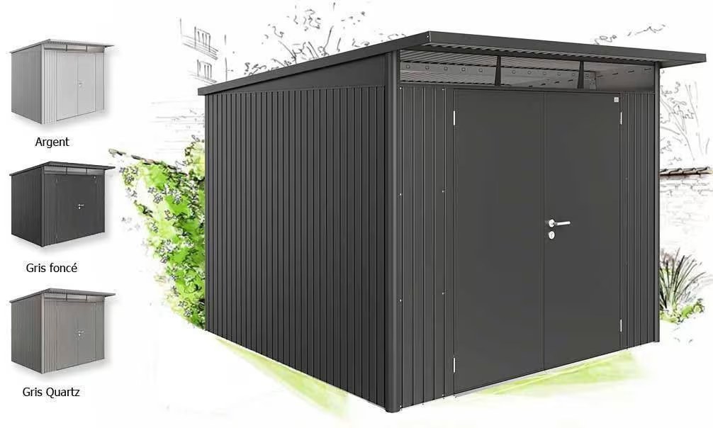 Metall-Gartenhaus Avantgarde A7 Biohort – 260x300cm außen