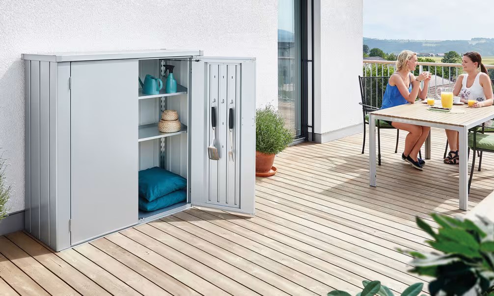 Metall-Aufbewahrungsschrank Roméo M 132x57x140cm Biohort