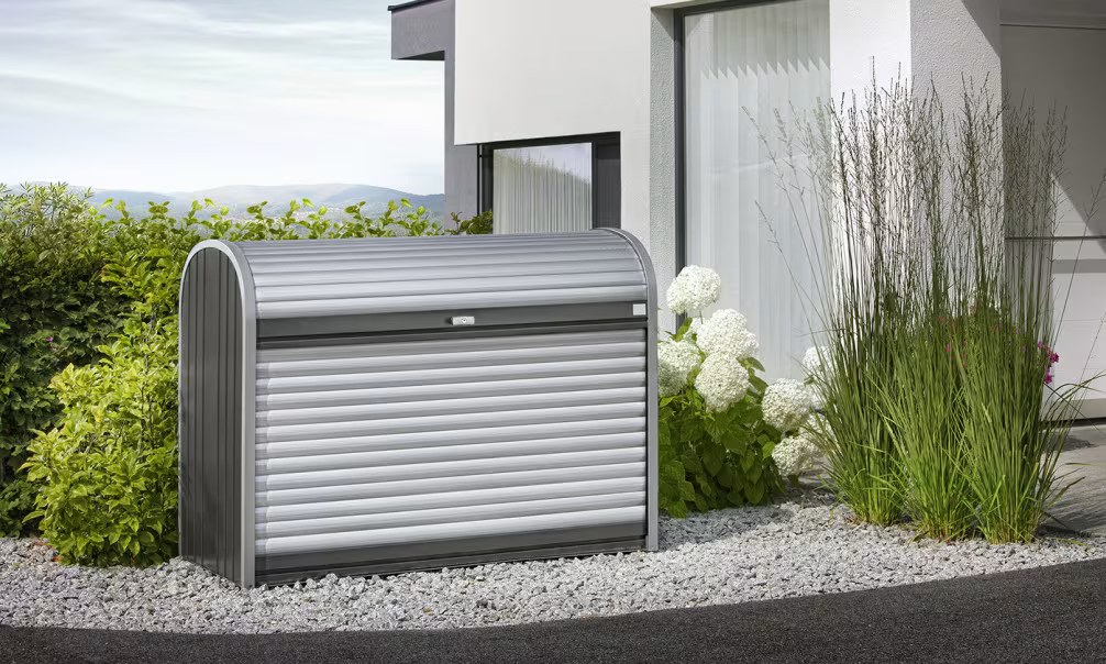 Metall-Gartenbox StoreMax 160 Biohort in 3 Farben erhältlich – Bild 5