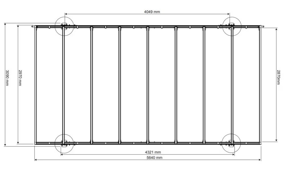 Carport Wohnmobil – Pultdach – Alizé 16 – Bild 5