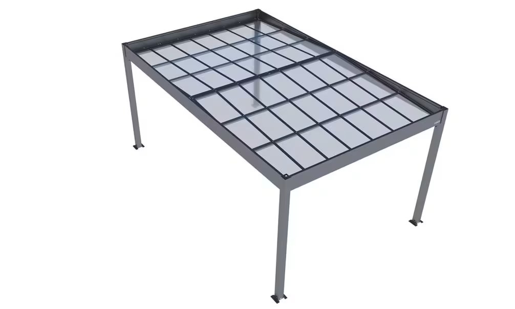 Carport Flachdach – Libeccio – Aluminium – Bild 4
