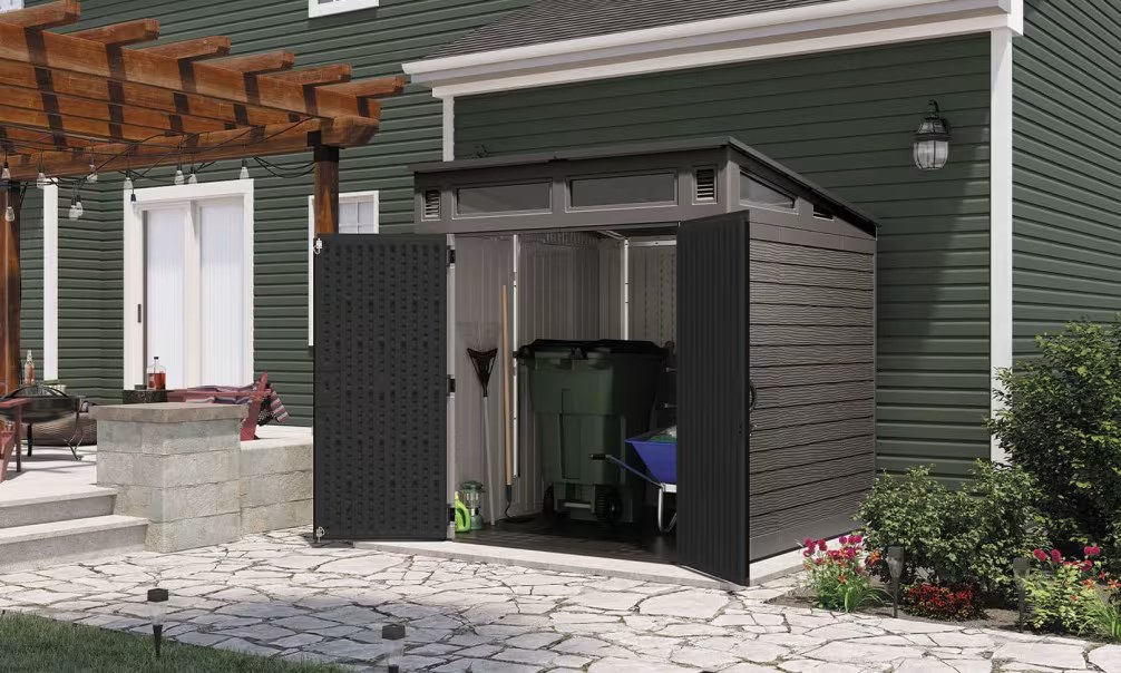 Gartenhaus Polyethylen 25mm 4.88m2 Modern + Boden SUNCAST – Bild 2