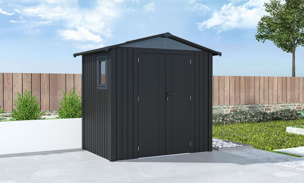 Metall-Gartenhaus Amy A – 240x168cm Außenbereich