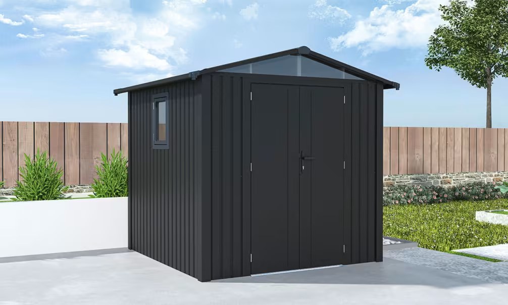 Metall-Gartenhaus Amy B – 240x232cm Außenmaß