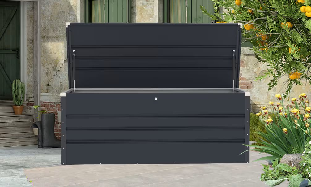 Metall-Gartenbox Max F