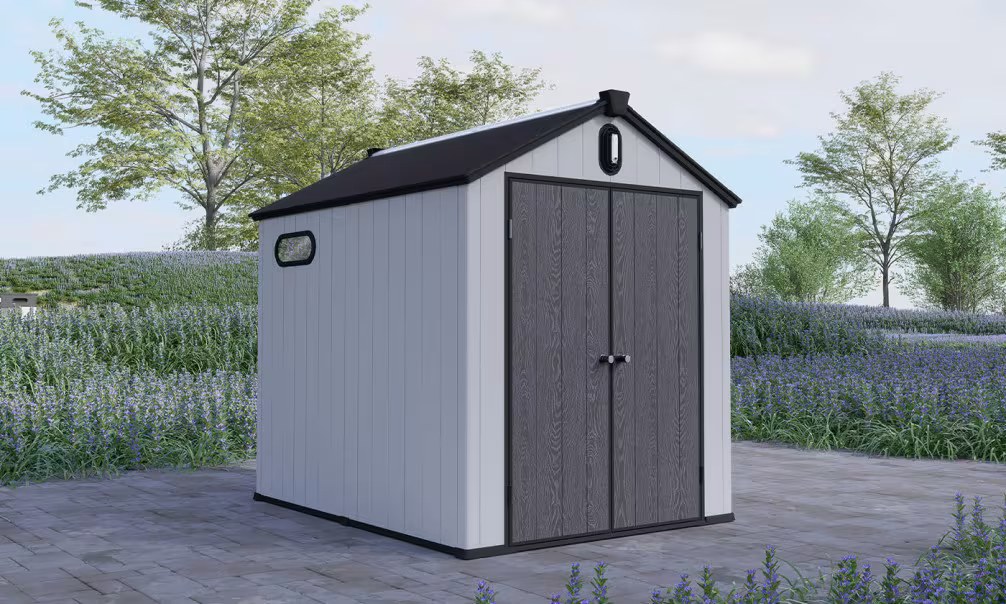 Gartenhaus Polypropylen Larimar – 4,11m² – Solidéa