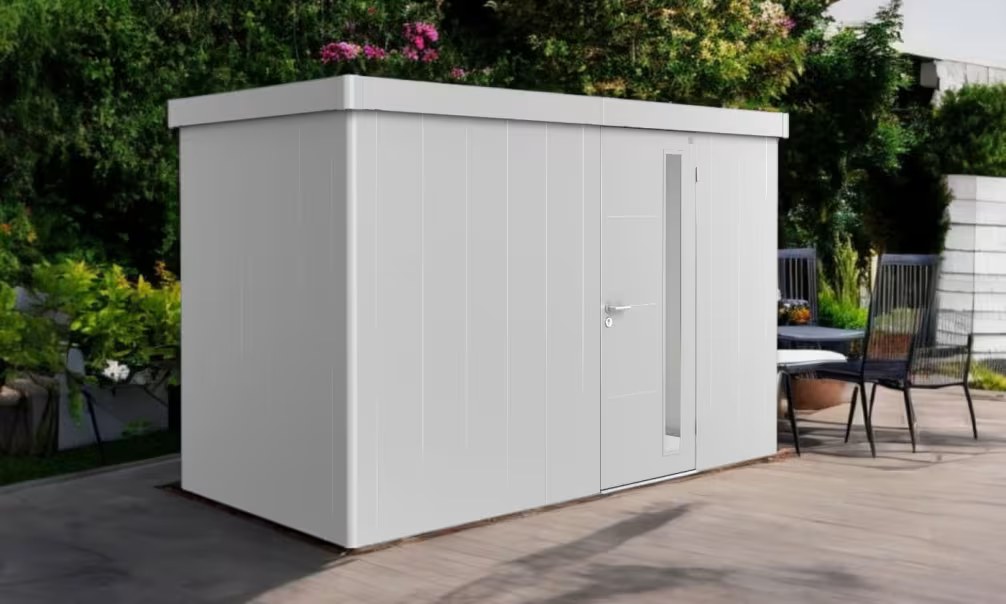 Metall-Gartenhaus Neo 1D Biohort – 348x180x222cm – 1 Tür