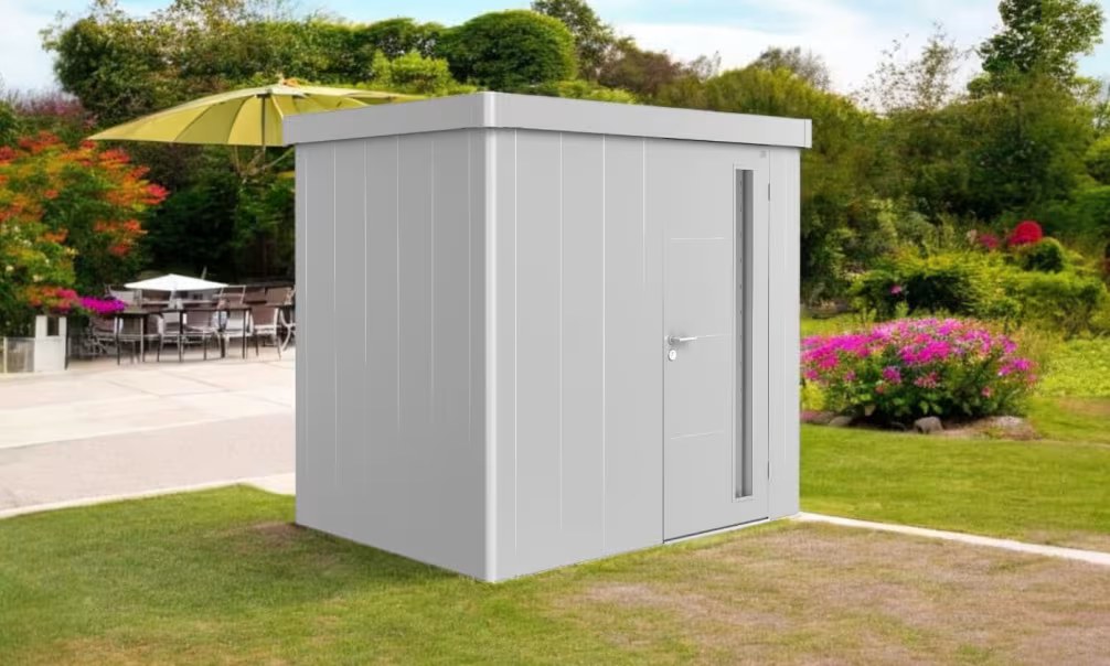 Metall-Gartenhaus Neo 1B Biohort – 236x180x222cm – 1 Tür
