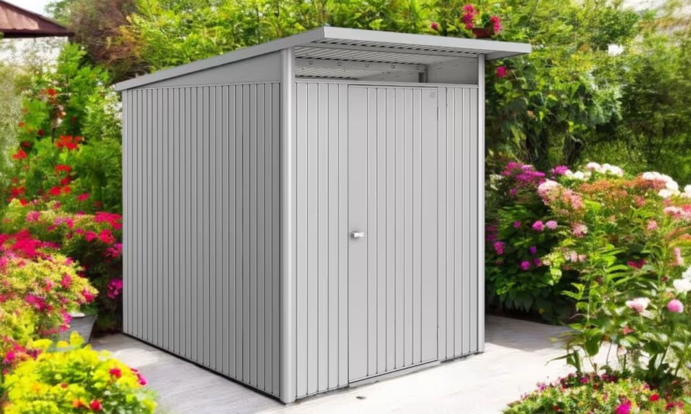 Metall-Gartenhaus Avantgarde A2 ECO Biohort – 180x260cm Außen.