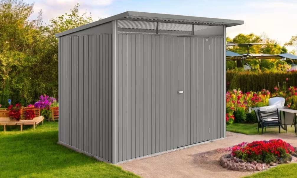 Metall-Gartenhaus Avantgarde A5 ECO – 260x220cm Außenbereich – Bild 3