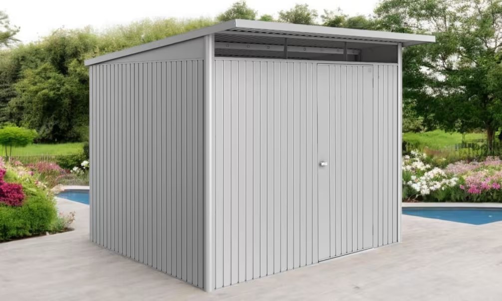 Metall-Gartenhaus Avantgarde A6 ECO Biohort – 260x260cm Außen.