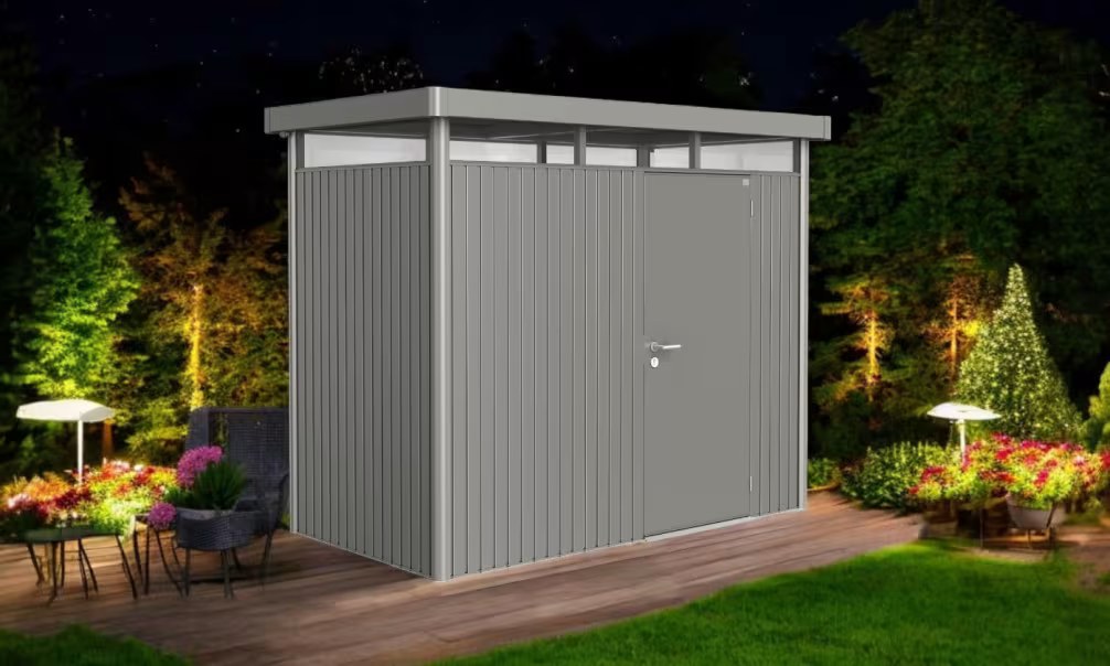 Metall-Gartenhaus Highline H1 – 275x155cm – Biohort – Bild 3