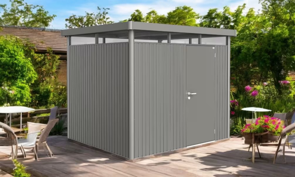 Metall-Gartenhaus Highline H3 – 275x235cm – Biohort – Bild 3
