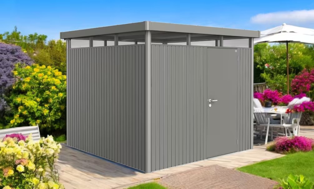 Metall-Gartenhaus Highline H4 – 275x275cm – Biohort – Bild 3