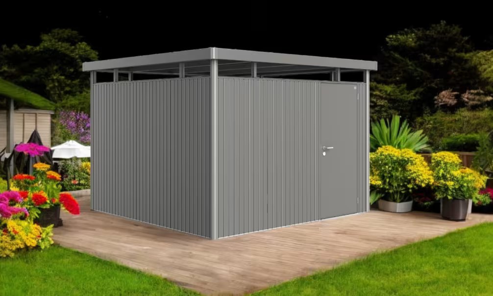 Metall-Gartenhaus Highline H6 – 315x315cm – Biohort – Bild 3