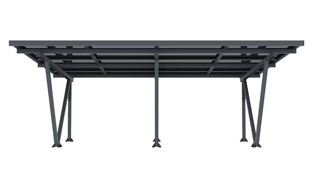 Freistehender Aluminium-Carport Sunlit für 20 Solarmodule – Bild 5