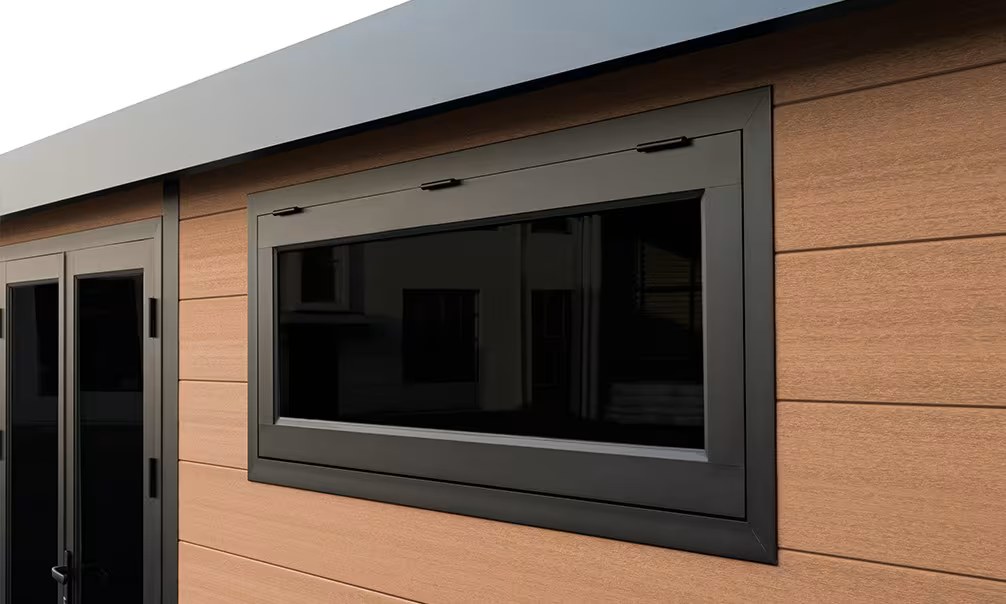 Komposit-Gartenhaus Antibes, Pultdach, 5x3m, 15m2 – Bild 9