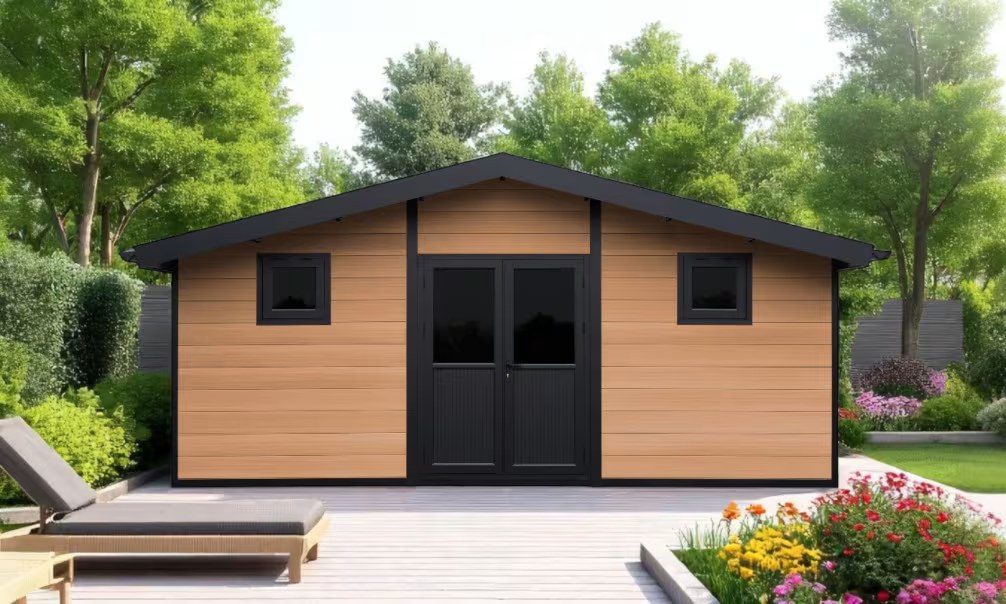 Komposit-Gartenhaus Poitiers, Satteldach, 5.80×2.9m, 16.82m2 – Bild 18