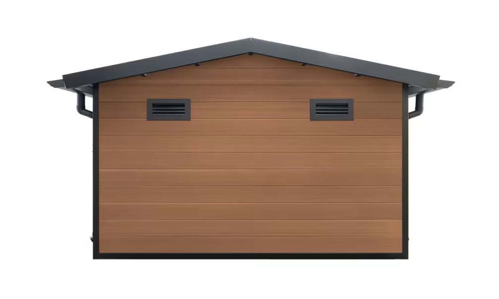 Verbundwerkstoff-Gartenhaus Dijon, Satteldach, 2.9×2.9m, 8,41m² – Bild 4