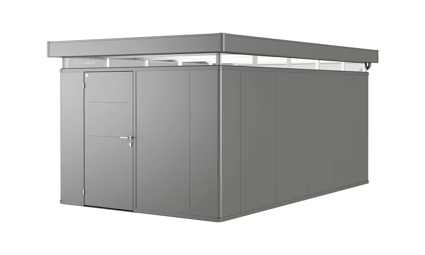 CasaNova 3×5, Türöffnung links, Quarzgrau Metallic