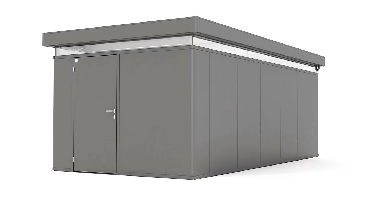 CasaNova 3×6, Türöffnung links, Quarzgrau Metallic