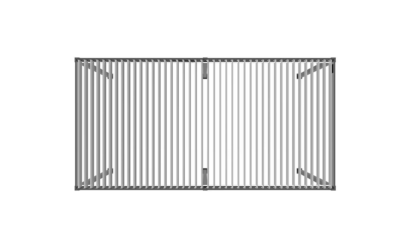 Motorisierte bioklimatische Alu-Pergola Windsor 5.8x3m 36NB Anthrazit & weiß – Bild 6