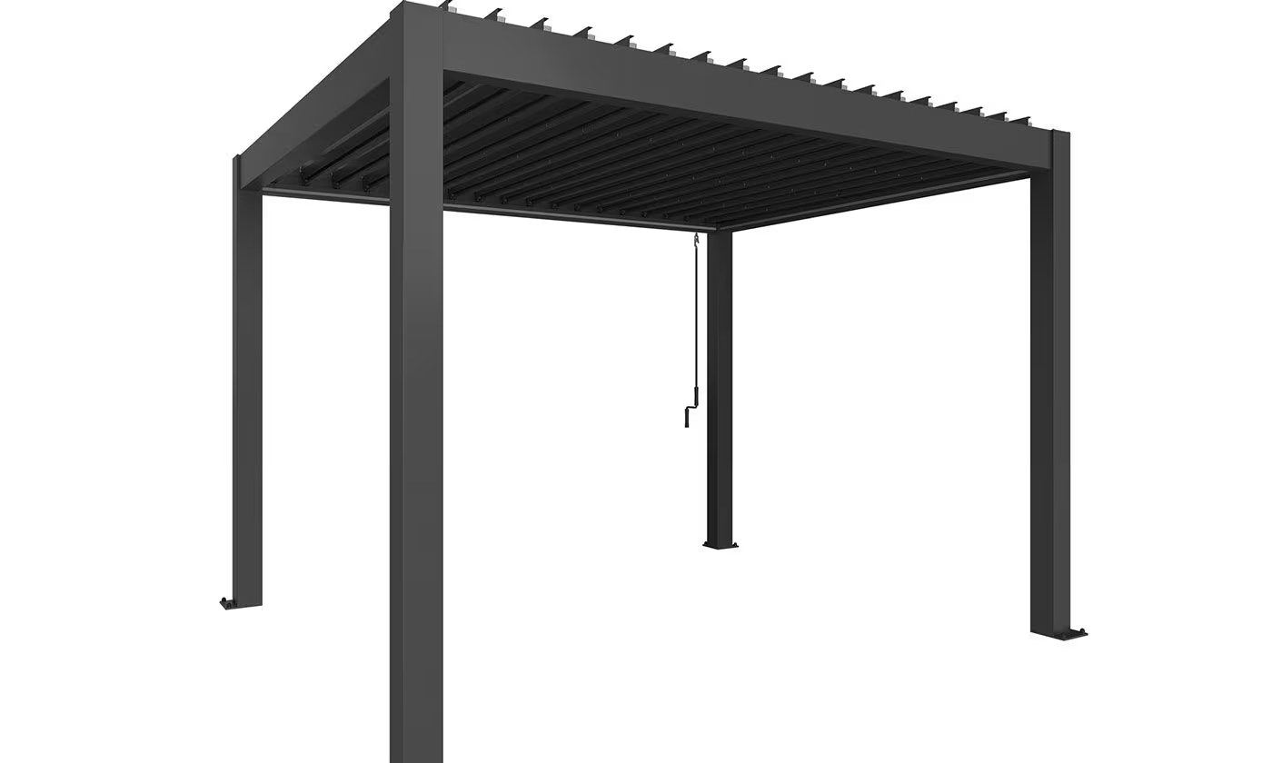 Bioklimatische Pergola Biohort 3x3m – 9.73m²