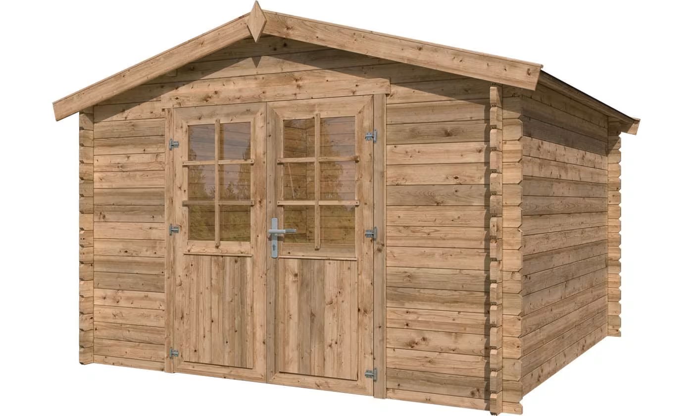 Gartenhaus LUCY 34 mm kesseldruckimprägniert 8.13 m² – Lasita Maja – Bild 3