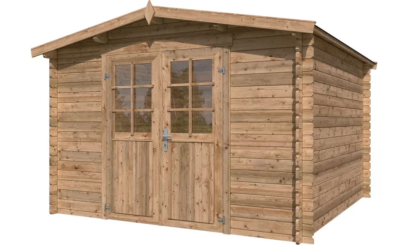 Gartenhaus PARISA 28mm 8,67m² – Druckimprägniertes Holz – LASITA MAJA – Bild 3