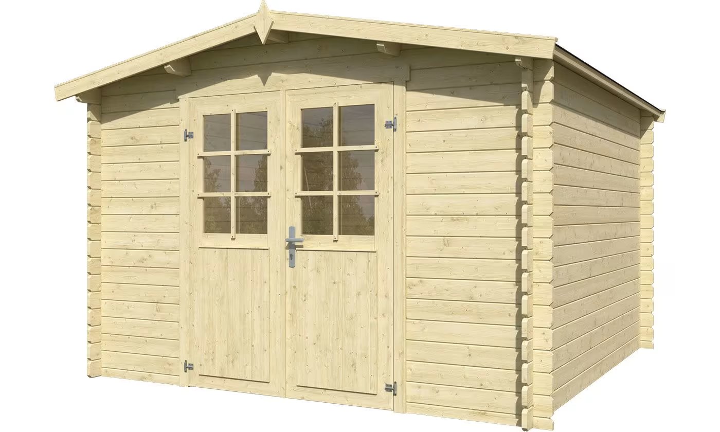 Parisa – Holzgartenhaus 28mm, 8,67m², Satteldach – Bild 3