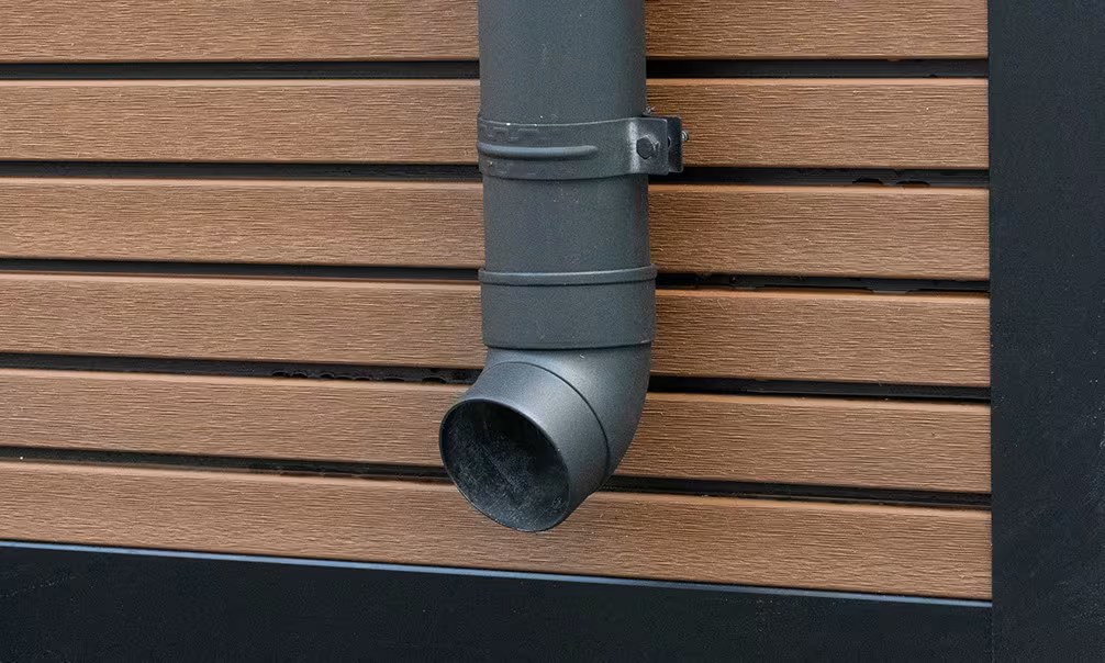 Verbundwerkstoff-Gartenhaus Meaudre, Pultdach, 2.9×2.9m, 8,41m² – Bild 5