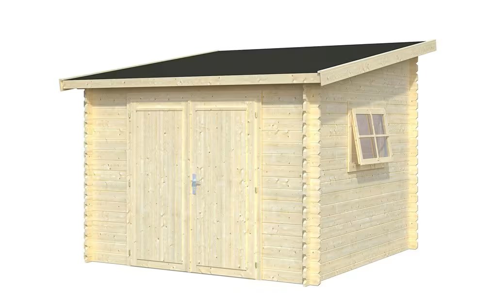 Gartenhaus USSEL 28mm – 7,2m² Innenraum – Bild 4