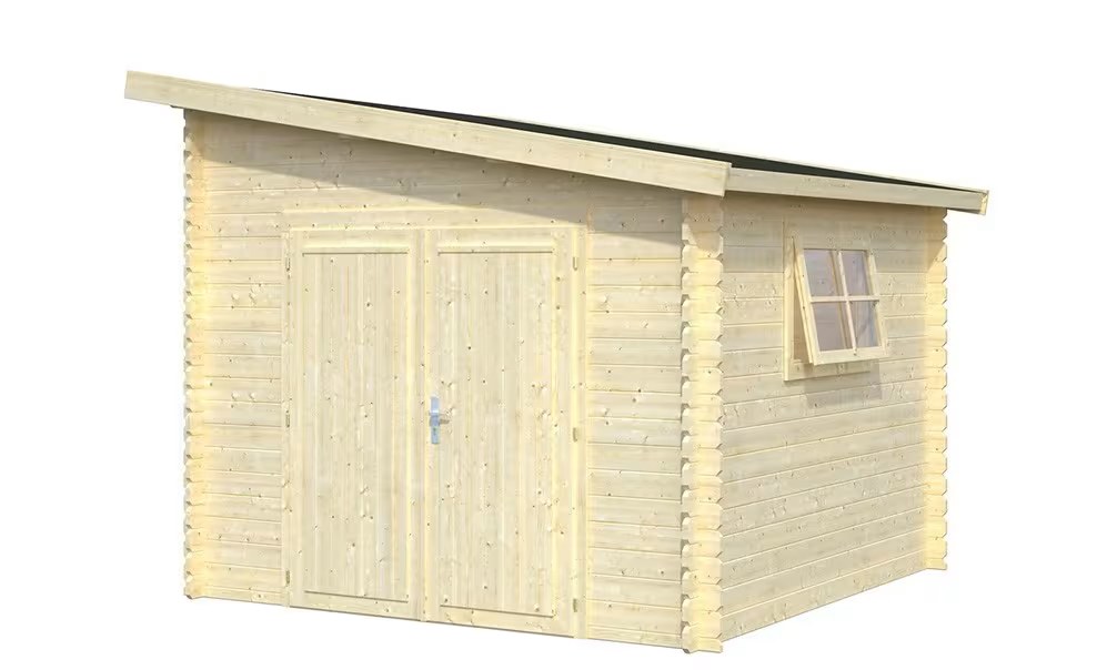Gartenhaus USSEL 28mm – 7,2m² Innenraum – Bild 5