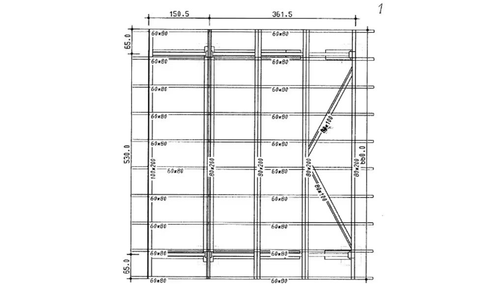 Carport Noirmoutier asymmetrisch – 43,5m² überdacht – Bild 2