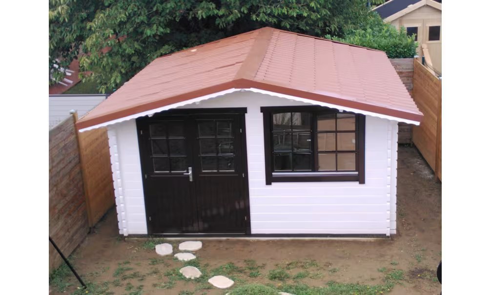 Stahlziegel für Gartenhaus Lorient B – Bild 3